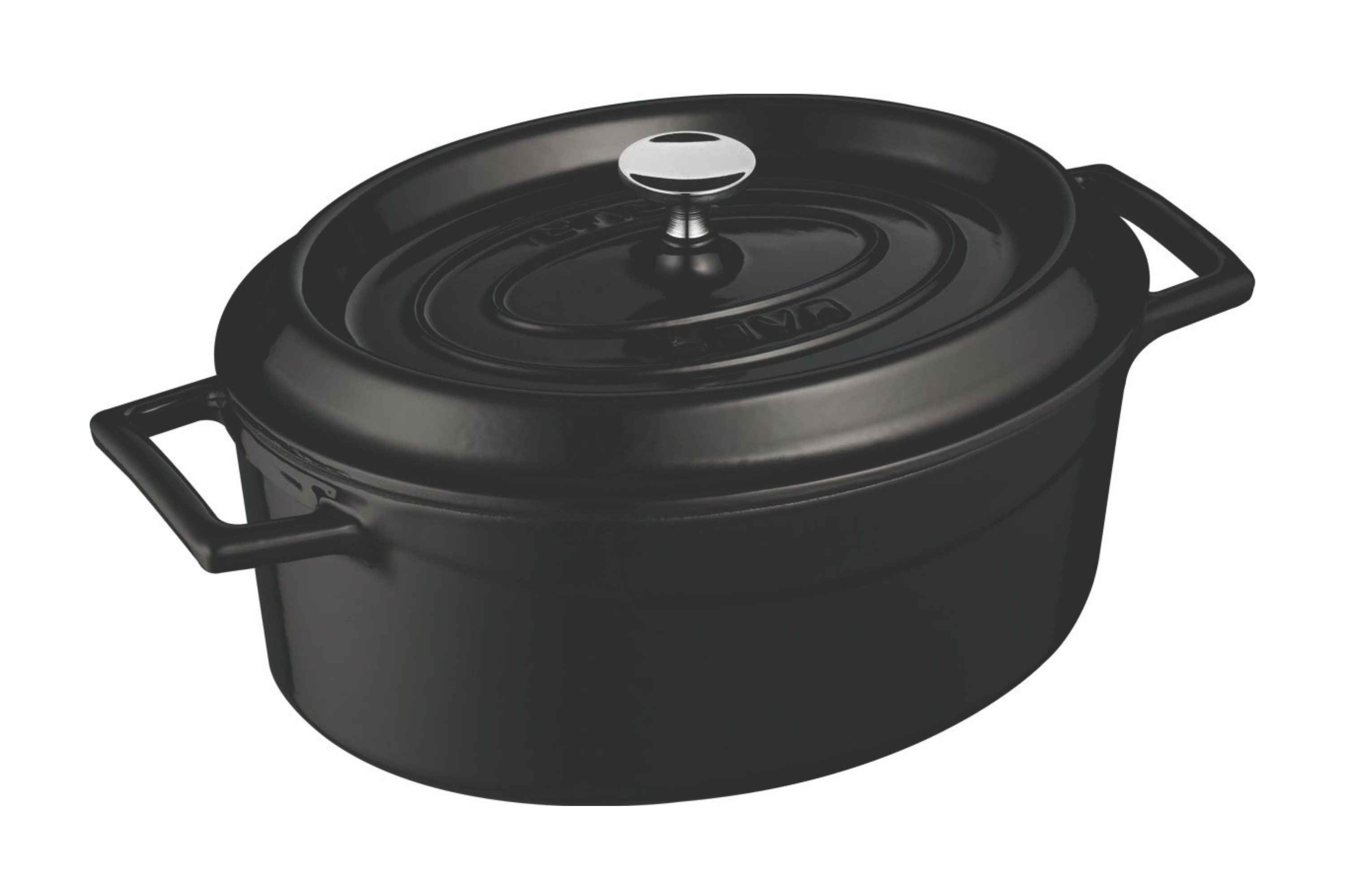 Caçarola Oval em Ferro Fundido Lava 25cm Ø