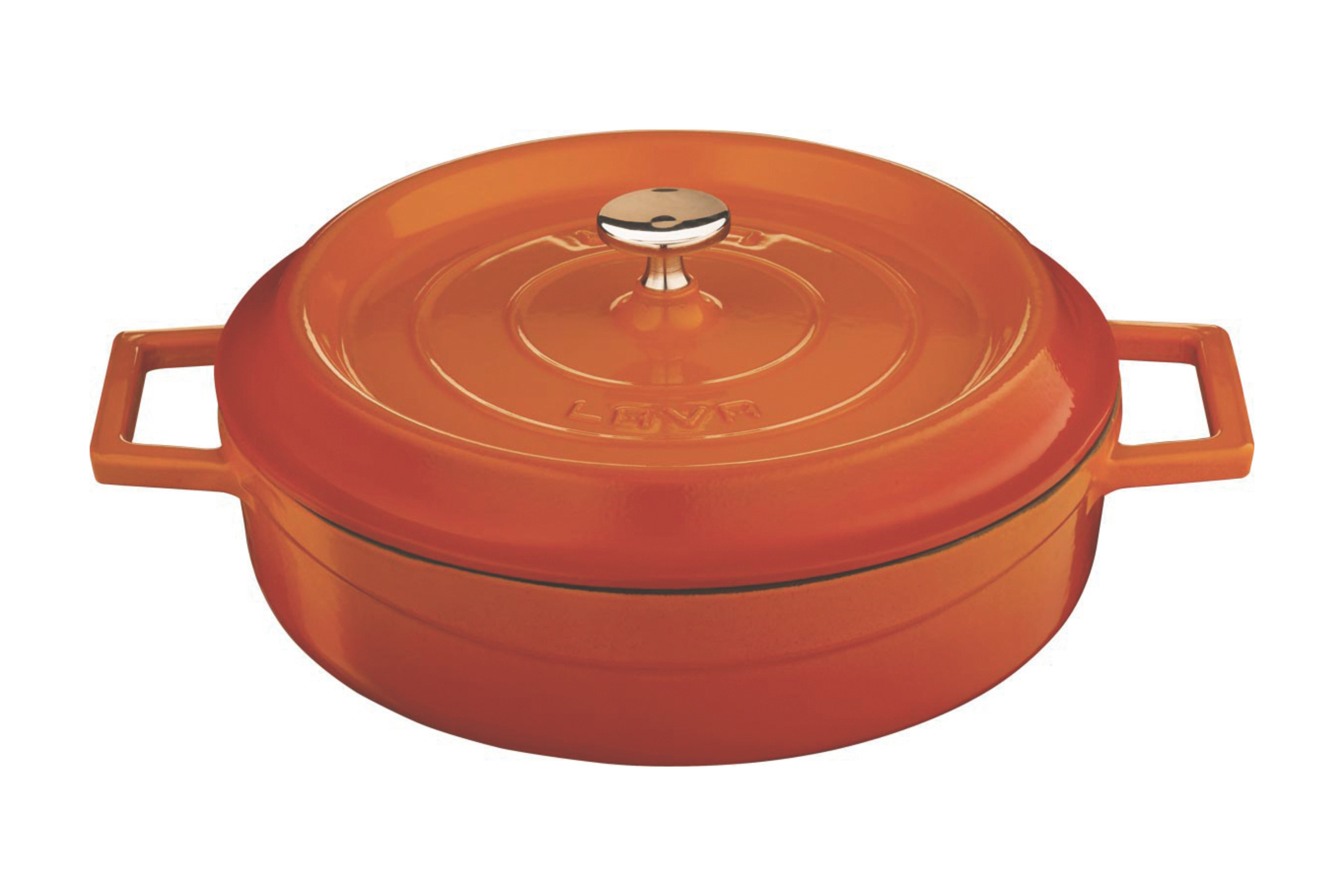 Caçarola Multiusos Ferro Fundido Lava 24 cm Ø