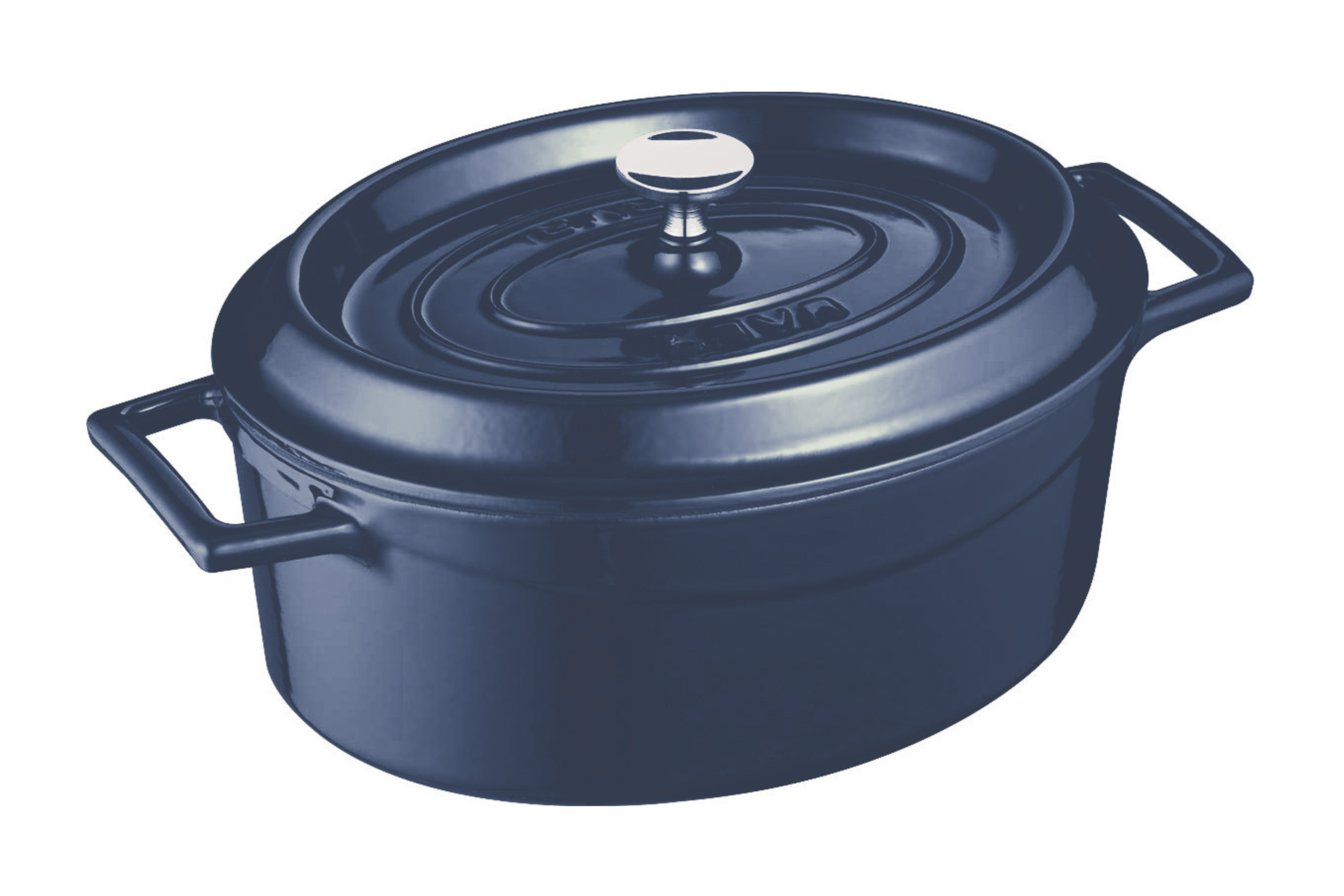 Caçarola Oval em Ferro Fundido Lava 31cm Ø