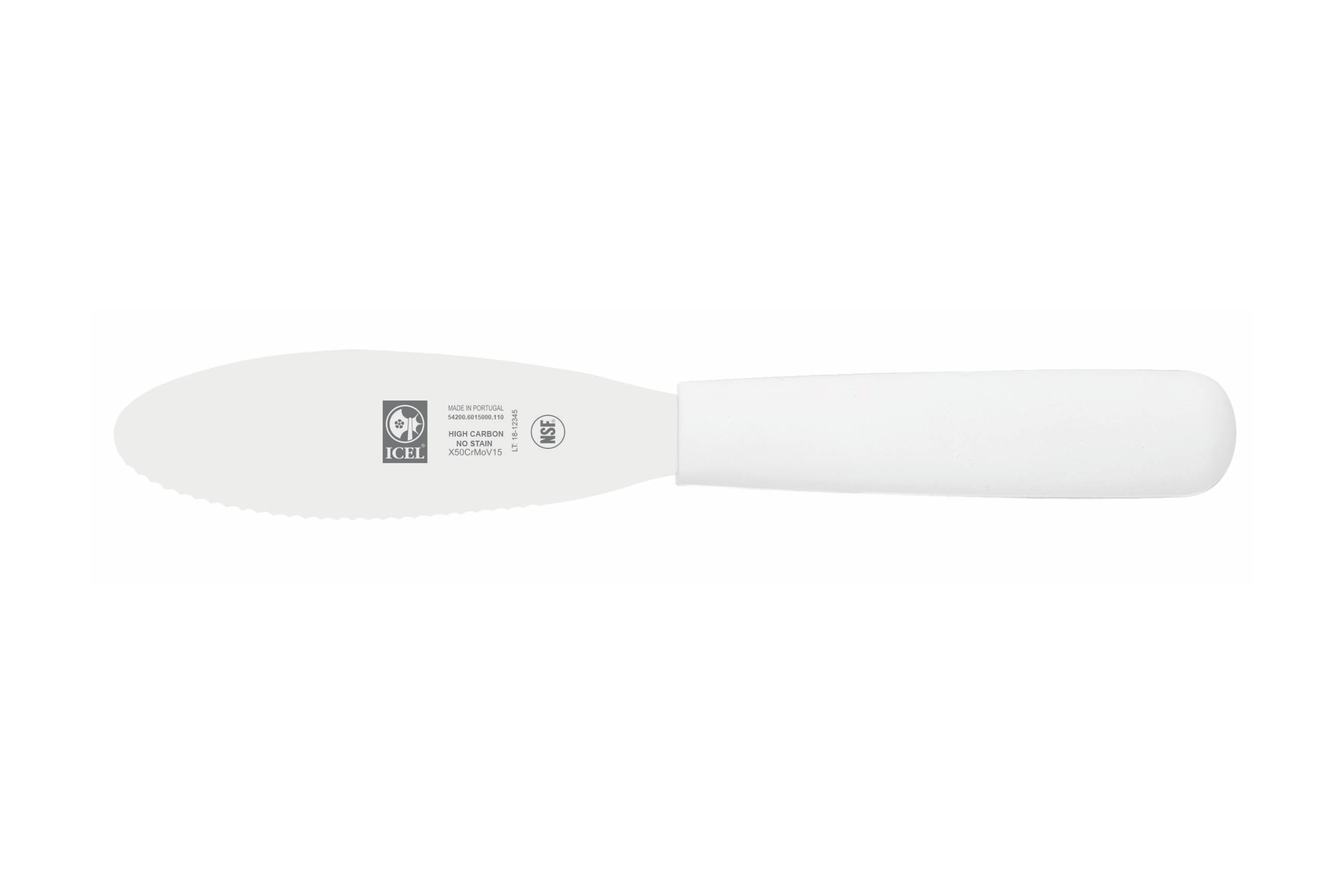 Espátula para sandwich, serrilha 110mm