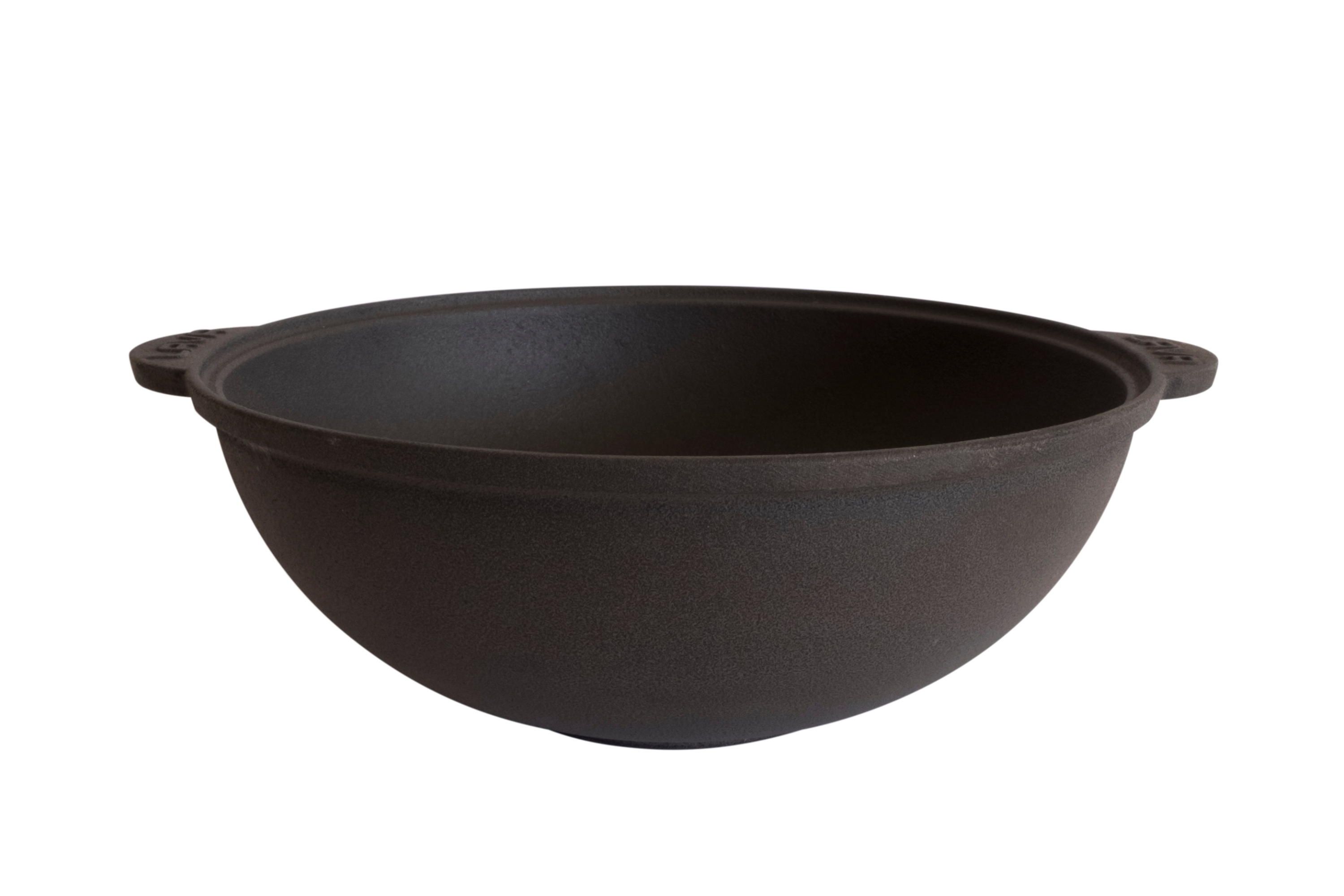 WOK S\ Tampa Ferro Fundido Lava 28cm Ø
