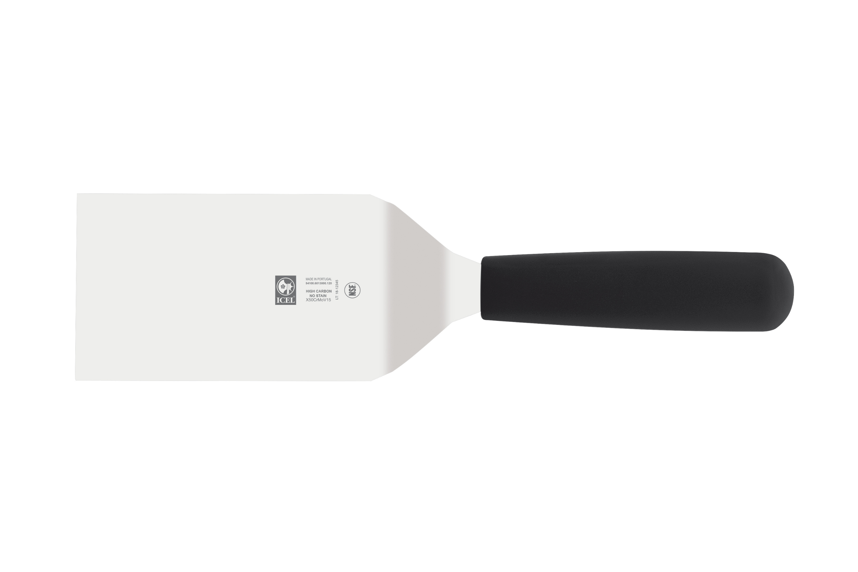 Espátula para hamburguer, lâmina grossa 120mm